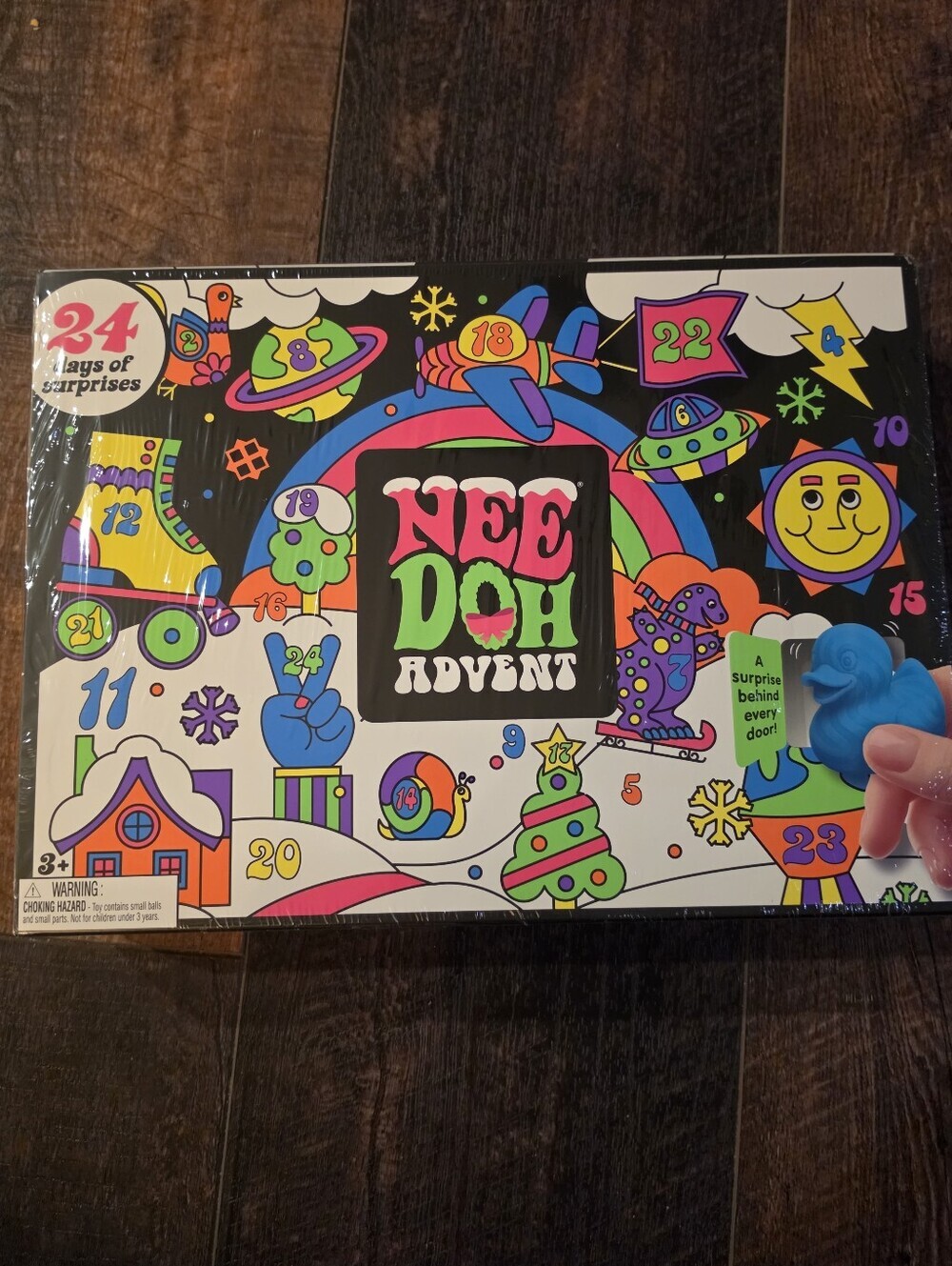 NeeDoh Advent Calendar  24 Days of Surprises Christmas Sealed NIB
